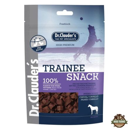 Dr.Clauders Dog Jutalomfalat Trainee Snack Lóhús 80g