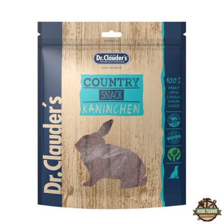 Dr.Clauders Dog Jutalomfalat Country Line Large Strips Nyúl 170g