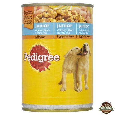 Pedigree Konzerv Junior Csirke 400g