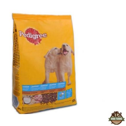 Pedigree Száraz Junior Medium Baromfi 500g