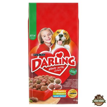 Darling Száraz Kutya Marha+Csirke+Zöldség 15kg