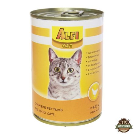 Alfi Cat Konzerv Szárnyas 415g
