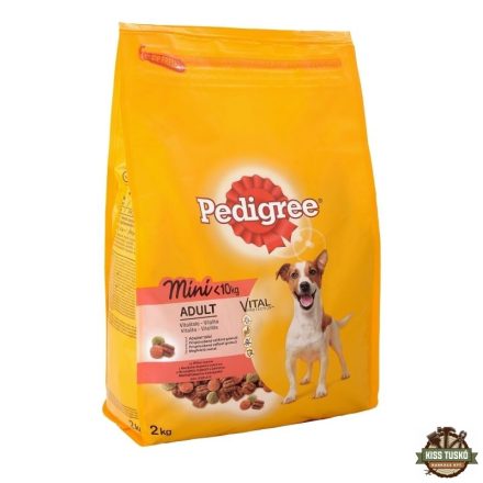 Pedigree Száraz Mini Marha-Zöldség 2kg