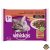 Whiskas alutasak 4-pack Marha-Csirke  mártásban  4x85g Multipack
