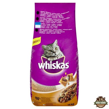 Whiskas száraz macskaeledel tonhallal 14kg