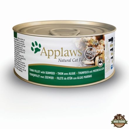 Applaws Cat Konzerv Tonhal+Tengeri Algával 70g