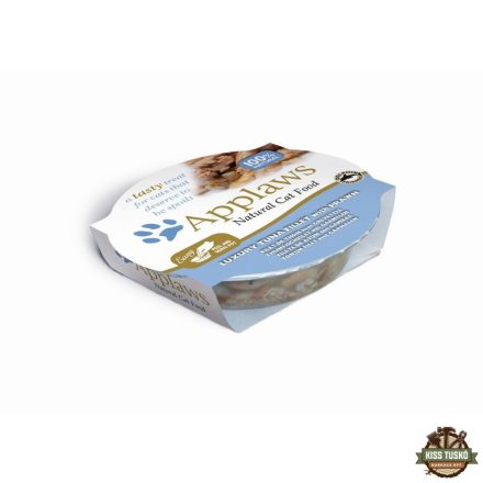 Applaws Cat Pot Tonhal Filével És Garnélával, 60g