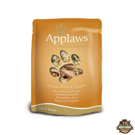Applaws Cat Alutasak Csirke+Sütőtök 70g