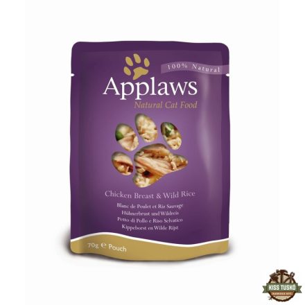 Applaws Cat Alutasak Csirke És Vadrizs 70g