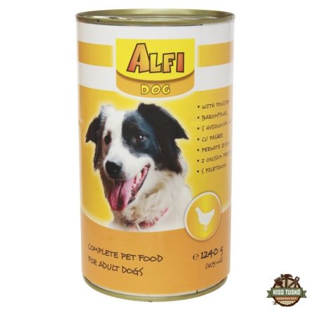 Alfi Dog Konzerv Szárnyas 1240g