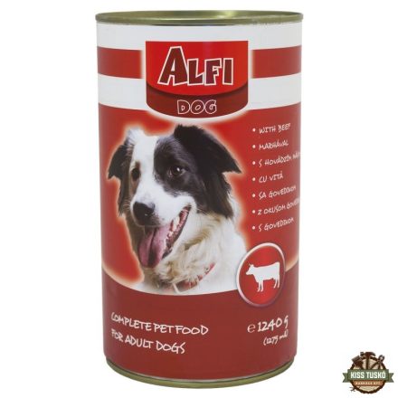 Alfi Dog Konzerv Marha 1240g