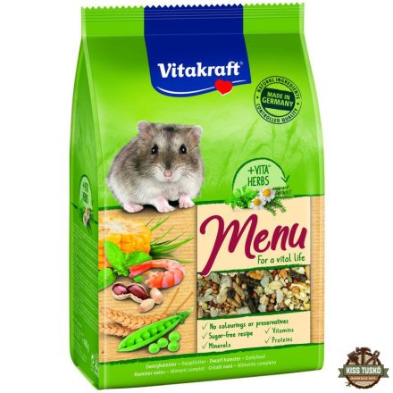 Vitakraft Menu Vital Hörcsög Junior 400g