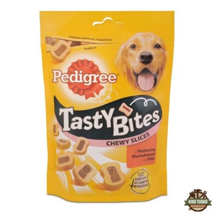 Pedigree Tasty Bites 155gr Chewy Slices
