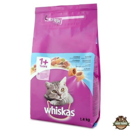 Whiskas száraz macskaeledel tonhallal 1,4kg
