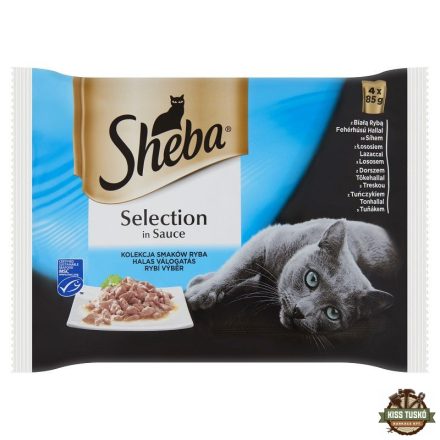 Sheba alutasak 4 pack halas 4x85g Multipack