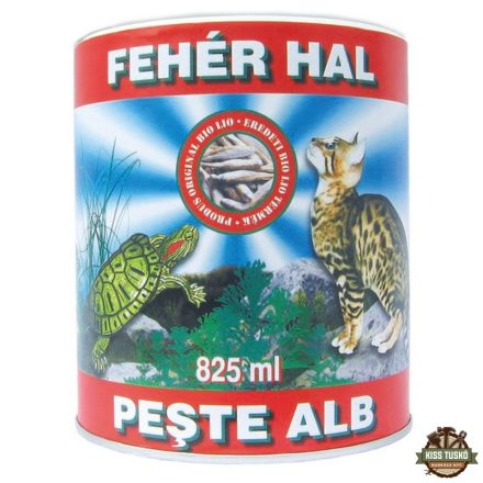 Bio-Lio Teknőstáp Fehér Hal 825ml