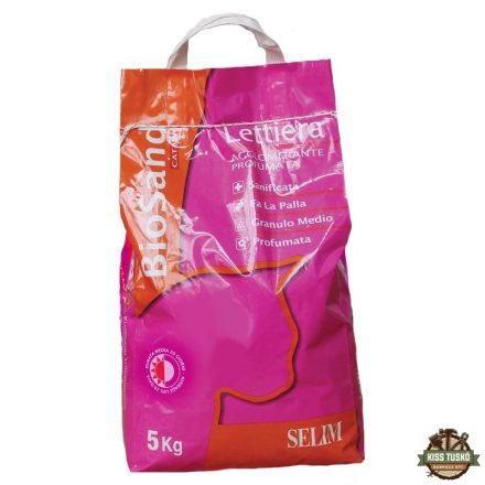Macskaalom Biosand Illatos Csomósodó, Bentonit 5kg
