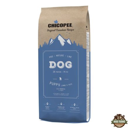Chicopee Pro-Nature Line Puppy Lamb & Rice 20kg