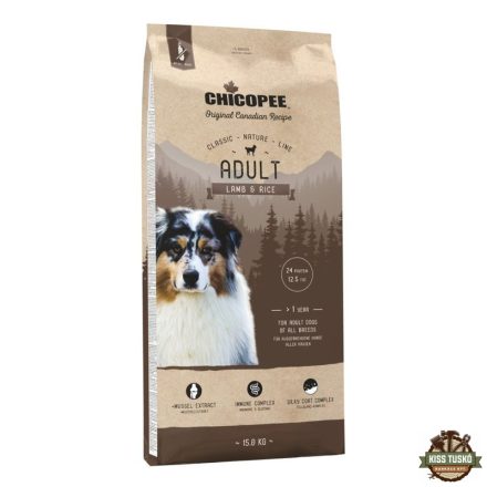 Chicopee CNL Adult Lamb & Rice 15kg