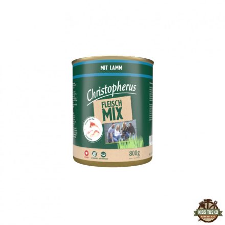 Christopherus Dog konzerv meat mix bárány 800g