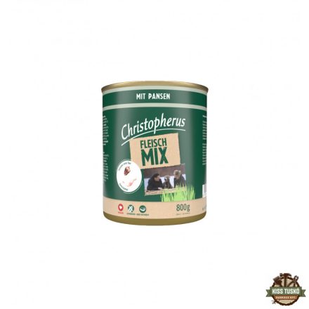 Christopherus Dog konzerv meat mix pacal 800g