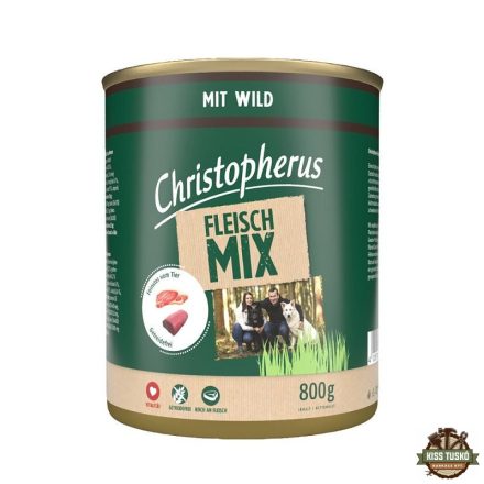 Christopherus Dog konzerv meat mix vad 800g
