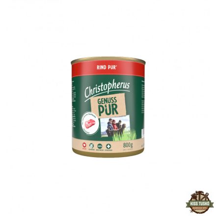 Christopherus Dog konzerv pure marha 800g