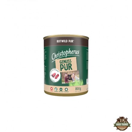 Christopherus Dog konzerv pure vadhús 800g