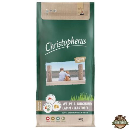 Christopherus Dog Puppy&Junior Grainfree Bárány és burgonya 4kg