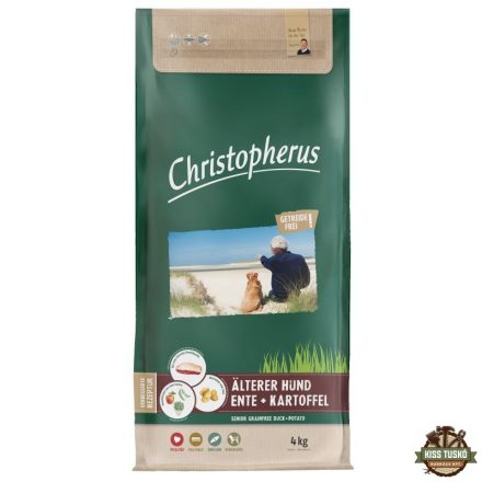 Christopherus Dog Adult Grainfree Kacsa és burgonya Small & medium 4kg