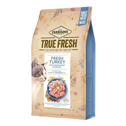 Carnilove True Fresh Cat Adult Turkey - pulyka 340g