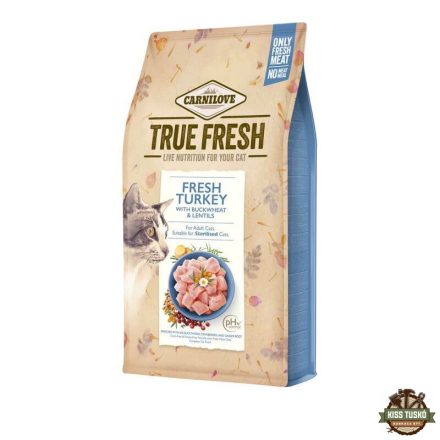 Carnilove True Fresh Cat Adult Turkey - pulyka 1,8kg