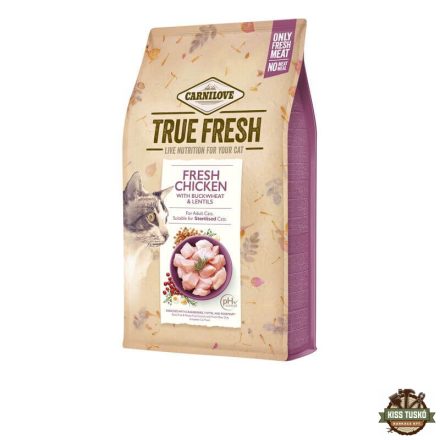 Carnilove True Fresh Cat Adult Chicken - csirke 340g