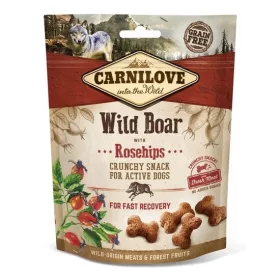   Carnilove Dog Jutalomfalat Crunchy Wild boar&rosehips - Vaddisznóhús csipkebogyóval 200g
