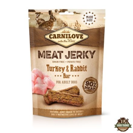 Carnilove Dog Jutalomfalat Jerky  Turkey&Rabbit Bar – pulyka&nyúl 100g