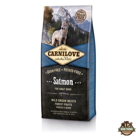 Carnilove Adult Salmon- Lazac Hússal 12kg