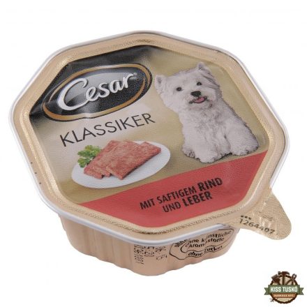 Cesar Alutálca Marha-Máj 150g