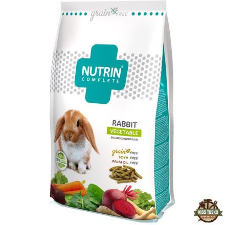 Nutrin Complete Nyúleledel Gabonamentes Zöldség 400g
