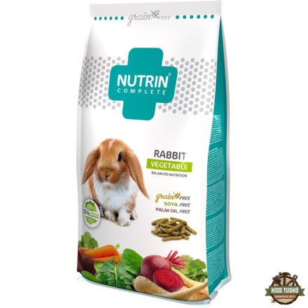 Nutrin Complete Nyúleledel Gabonamentes Zöldség 1500g