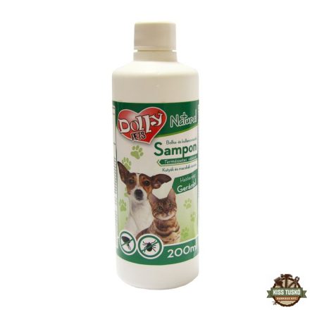Dolly Natural bolha és kullancsriasztó sampon kutyák és macskák részére 200ml