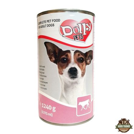 Dolly Dog konzerv borjú 1240g