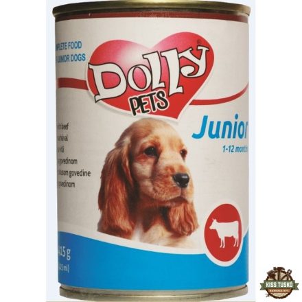 Dolly Dog Junior konzerv marha 415g