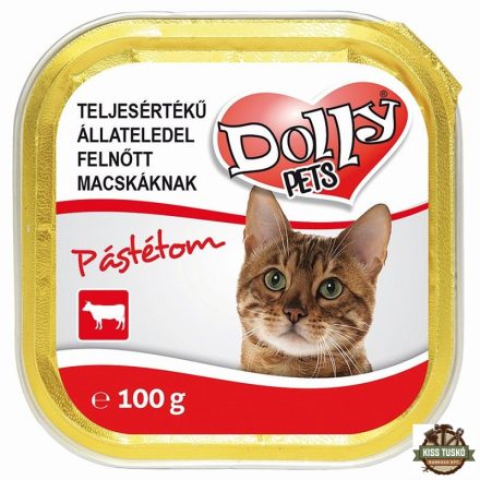 Dolly Cat Alutálka Marhás 100gr