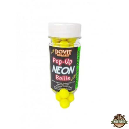 Dovit Pop-Up Neon Boilie 10mm - Ananász-Banán 18g