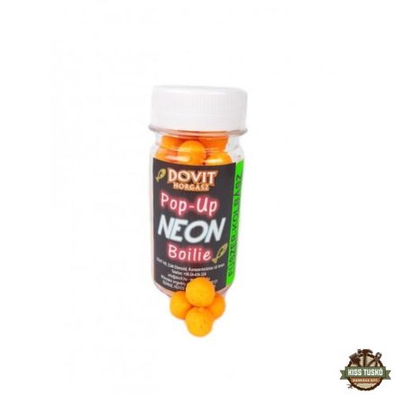 Dovit Pop-Up Neon Boilie 10mm - Fűszer-kolbász 18g