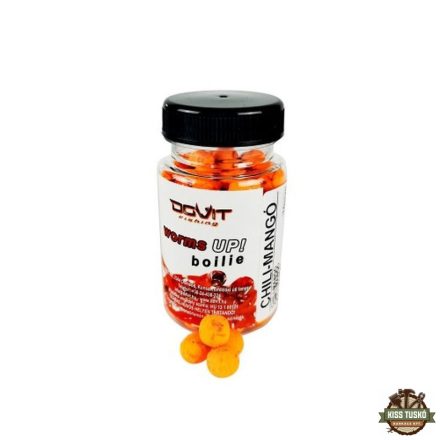 Dovit worms UP! Boilie 10mm - Chili-Mangó 18g