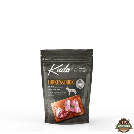 Kudo Low Grain Junior Turkey/Duck Mini száraz kutyatáp pulyka, kacsa 3kg