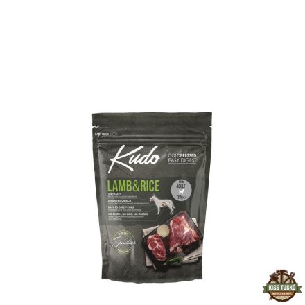 Kudo Low Grain Adult Lamb/Rice Mini száraz kutyatáp bárány, rizs 3kg