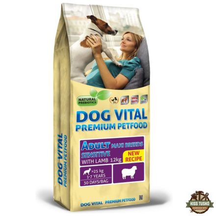 Dog Vital Adult Sensitive Maxi Breeds Lamb 12kg