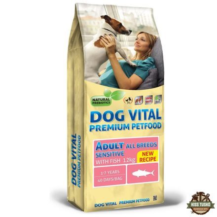 Dog Vital Adult Sensitive All Breeds Fish 12kg